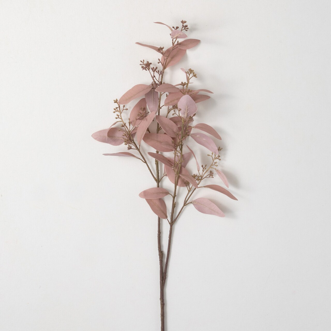 Sullivan's Eucalyptus Stem, Purple Faux Floral Stem for Crafting, Weddings, Home and Holiday Decoration, 33.5 Inch